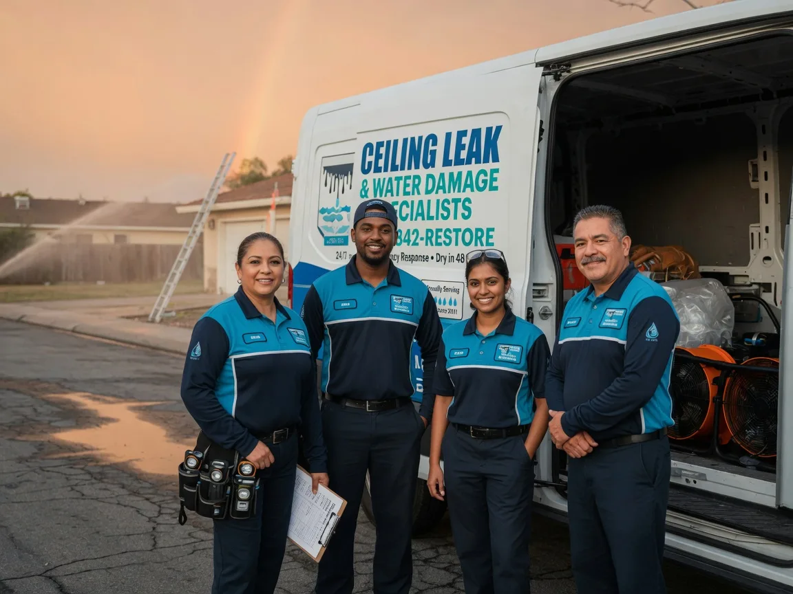 Ceiling Leak Cleanup company in Meridian, OK